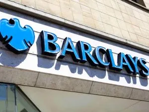 Barclays Bank Outlets Signboard