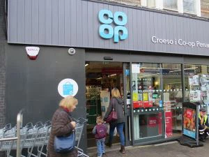 Co-op Store Retails Signboard