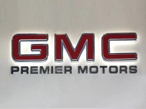 GMC Automotive Showroom Signage